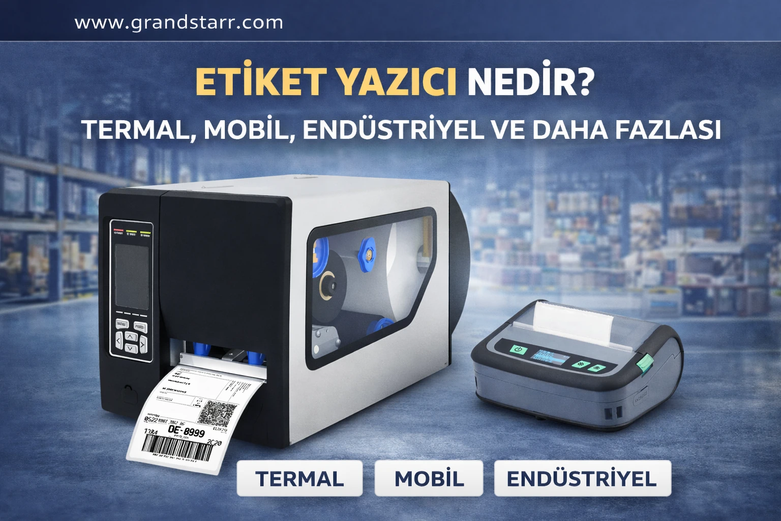 Etiket Yazıcı Nedir