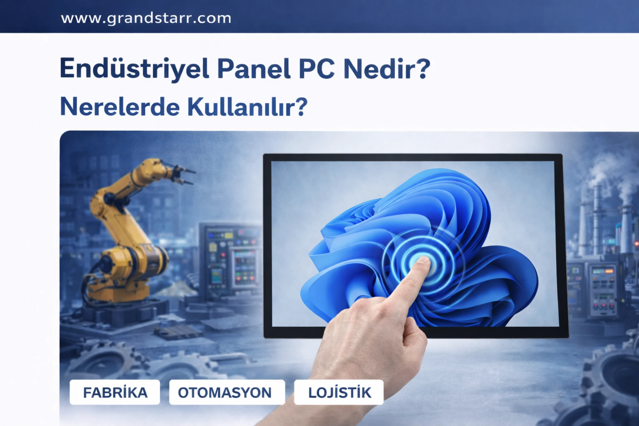 Endüstriyel Panel PC Nedir? Endüstriyel Panel PC Nedir?